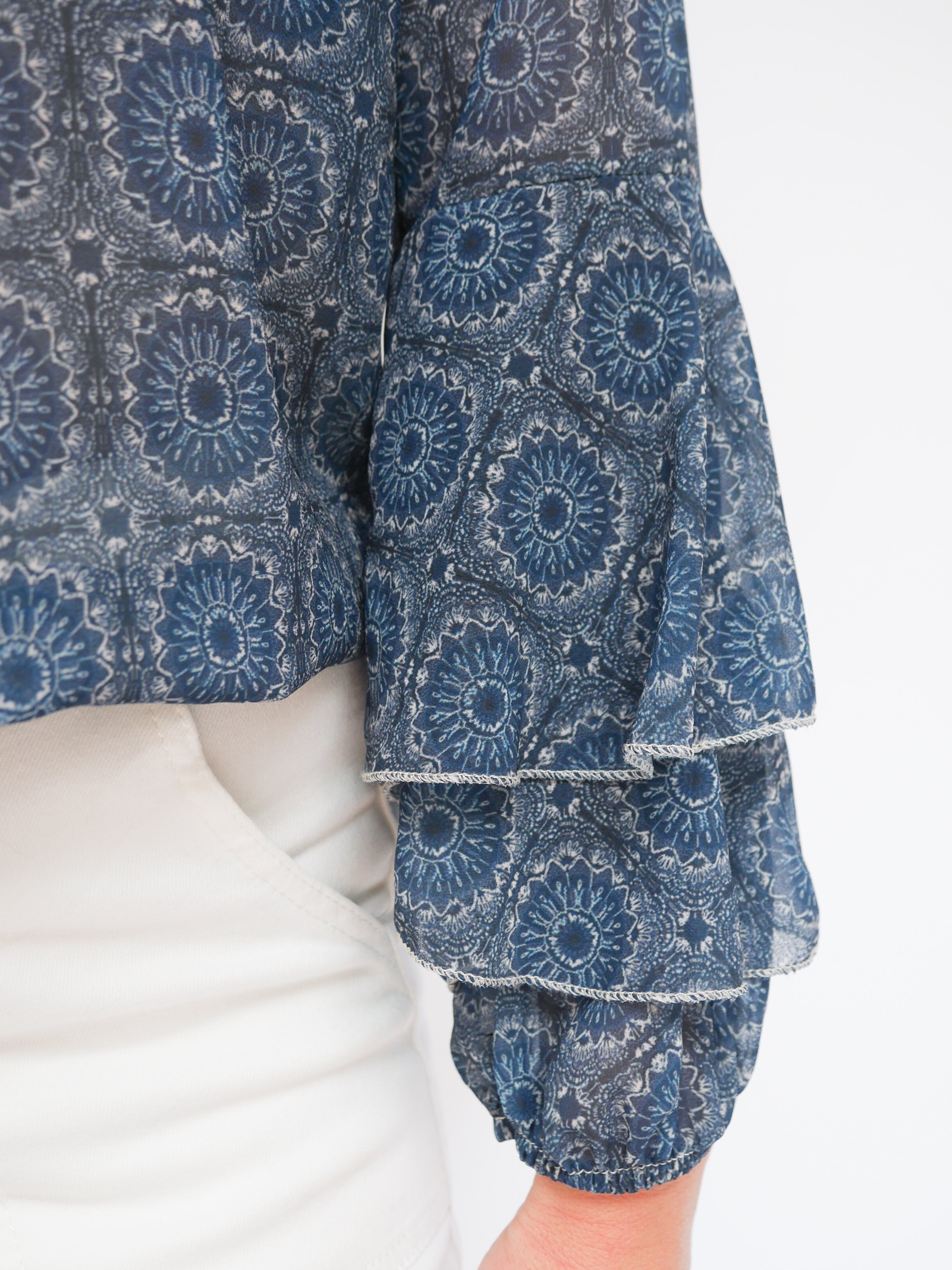 Gina Blouse Navy