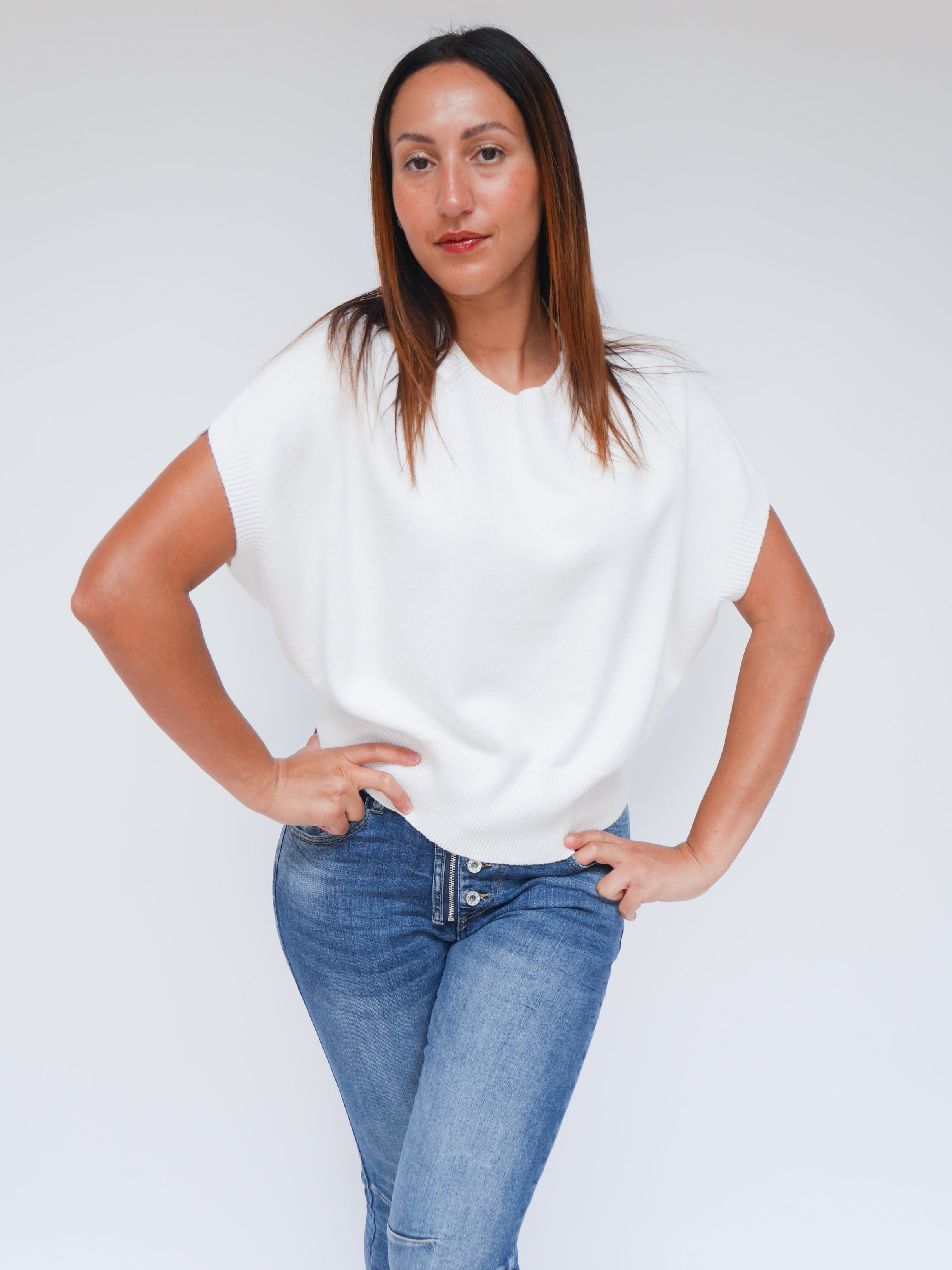 Donna Knit Ivory