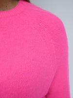 Maddie Alpaca Knit Neon Pink