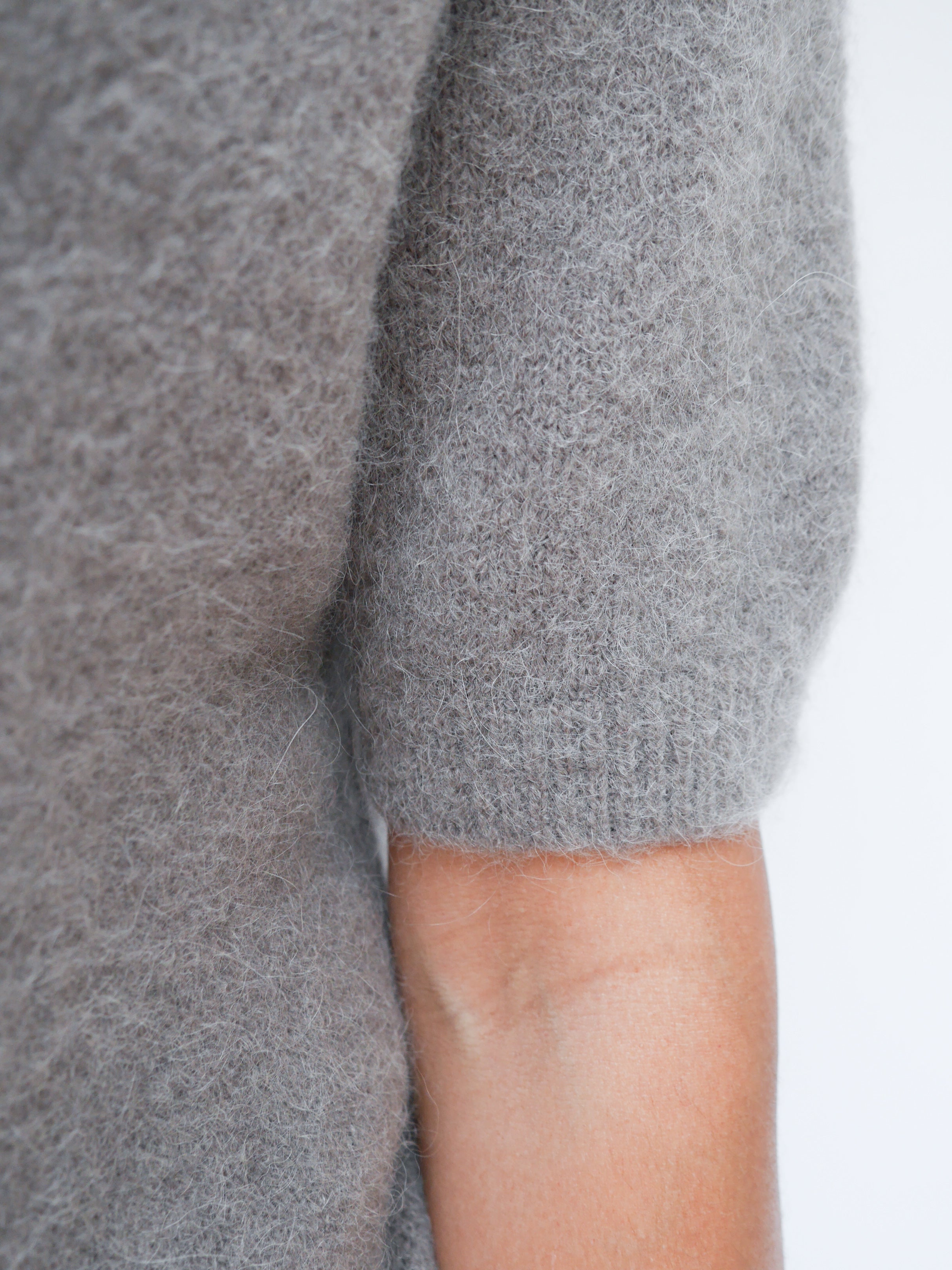 Nina Alpaca Knit Mocha