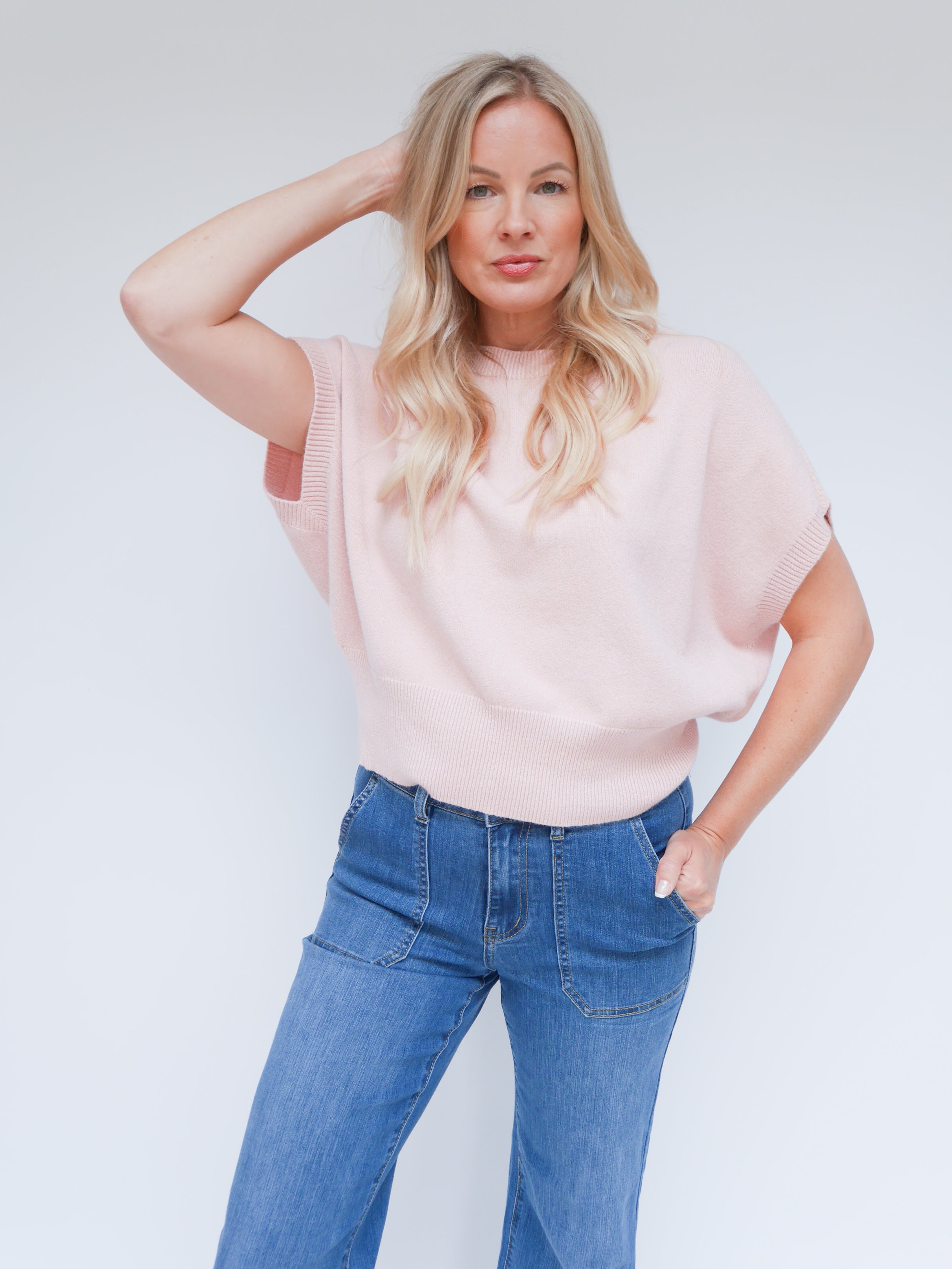 Donna Knit Baby Pink