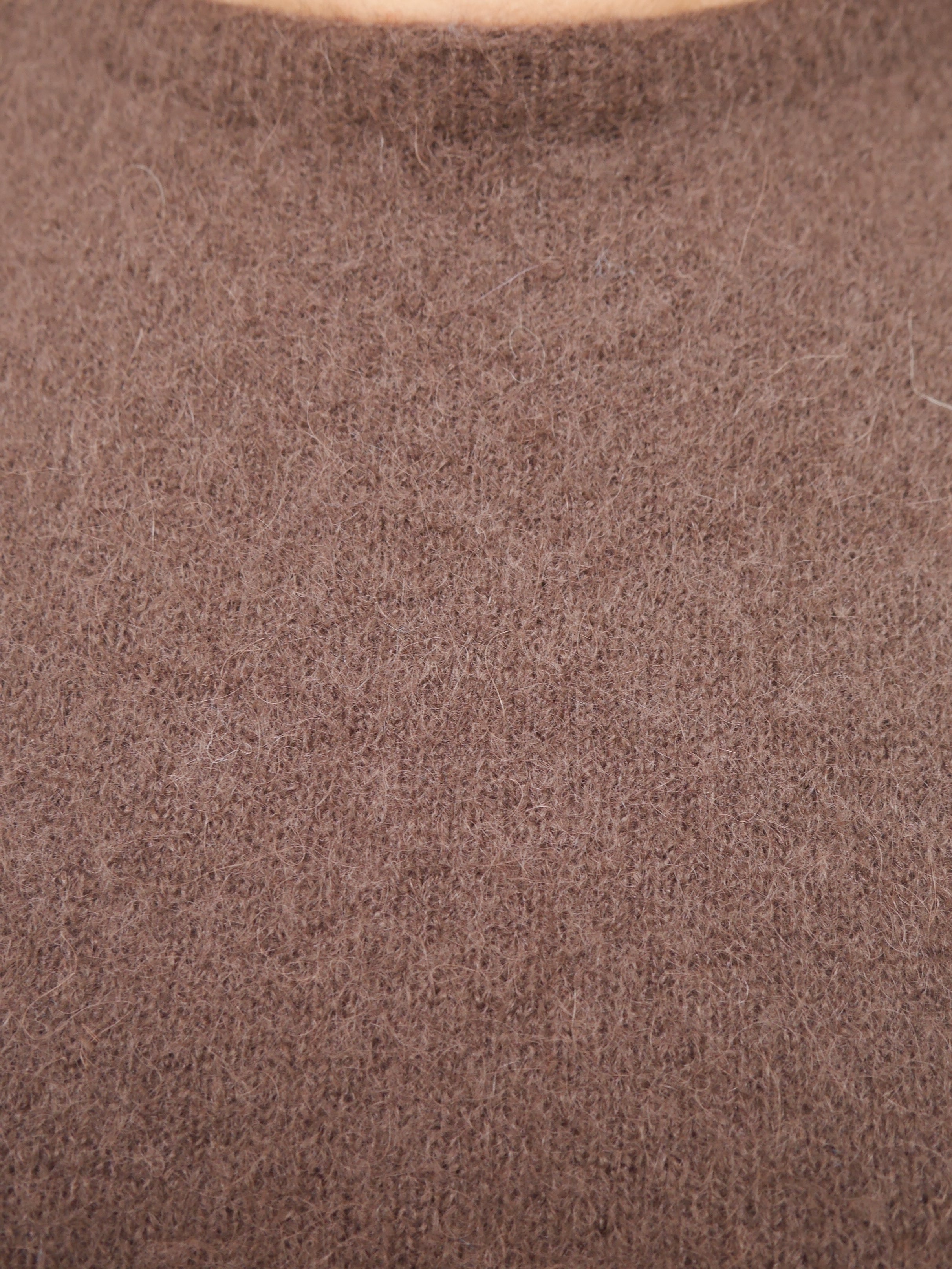 Ellen Alpaca Knit Chocolate