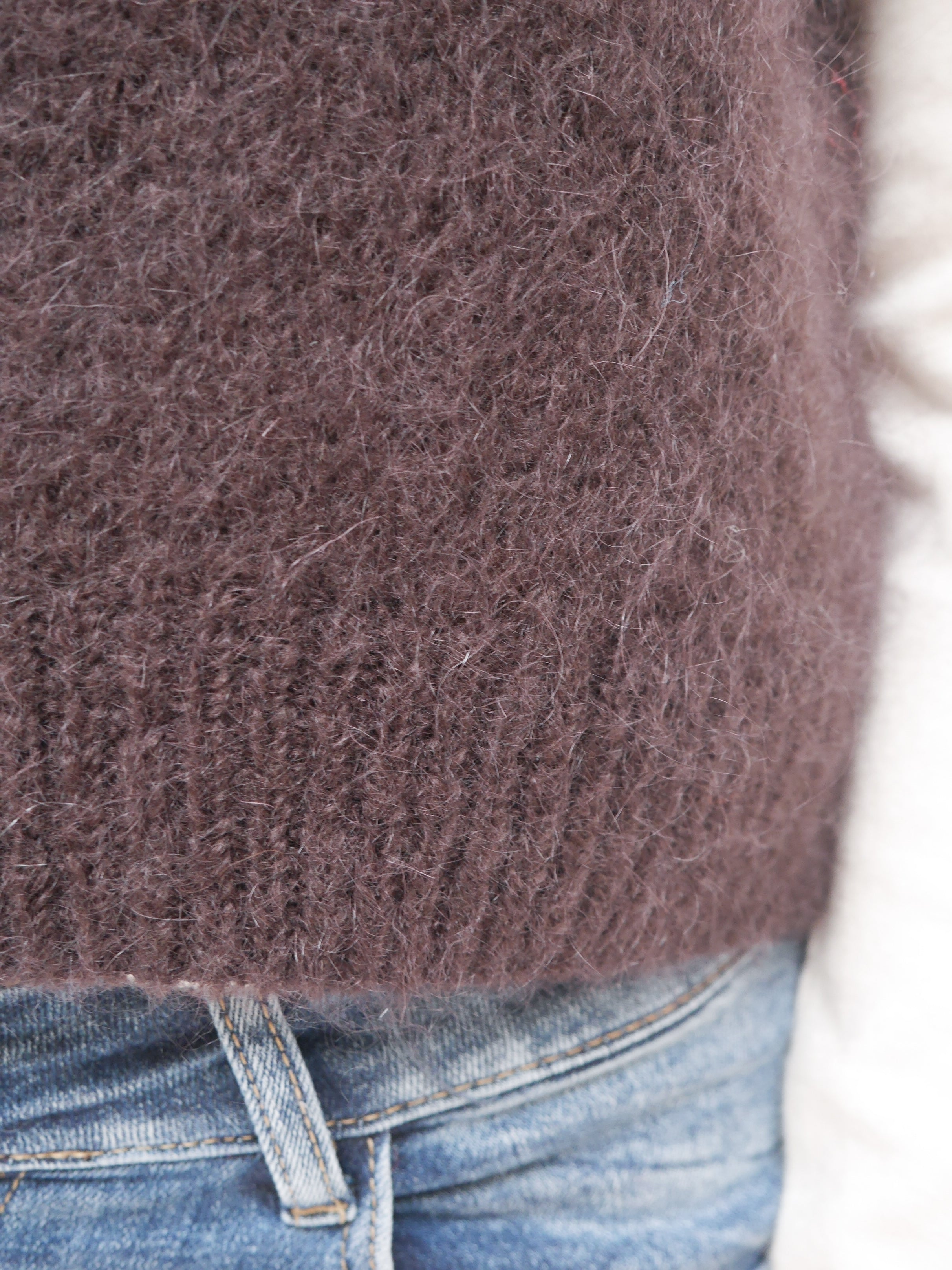 Tilly Mohair Tank Chocolate