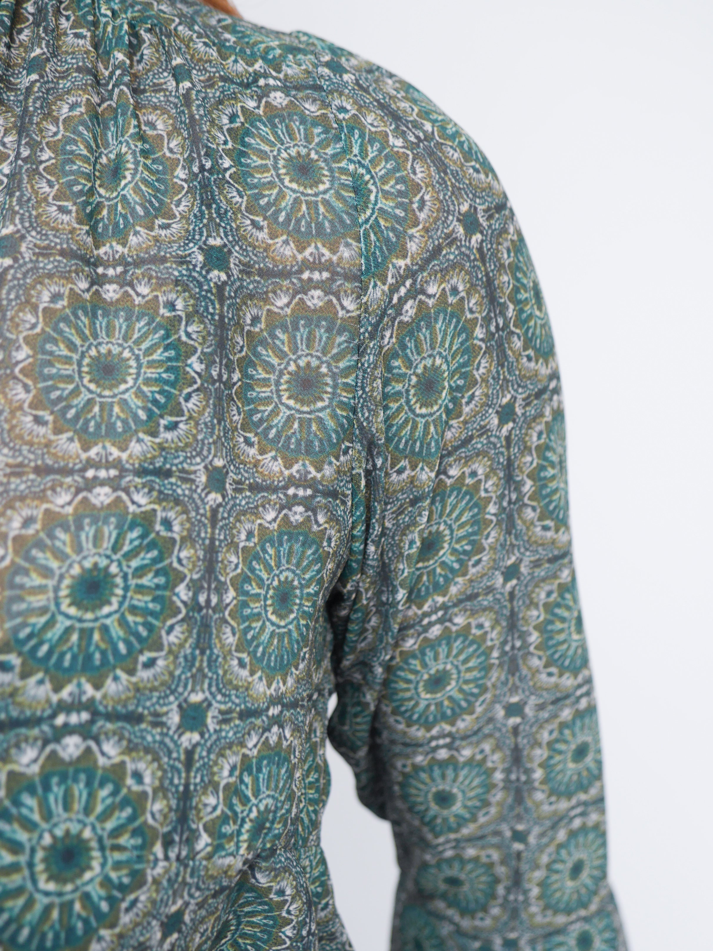 Gina Blouse Forest Green