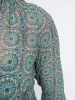 Gina Blouse Forest Green