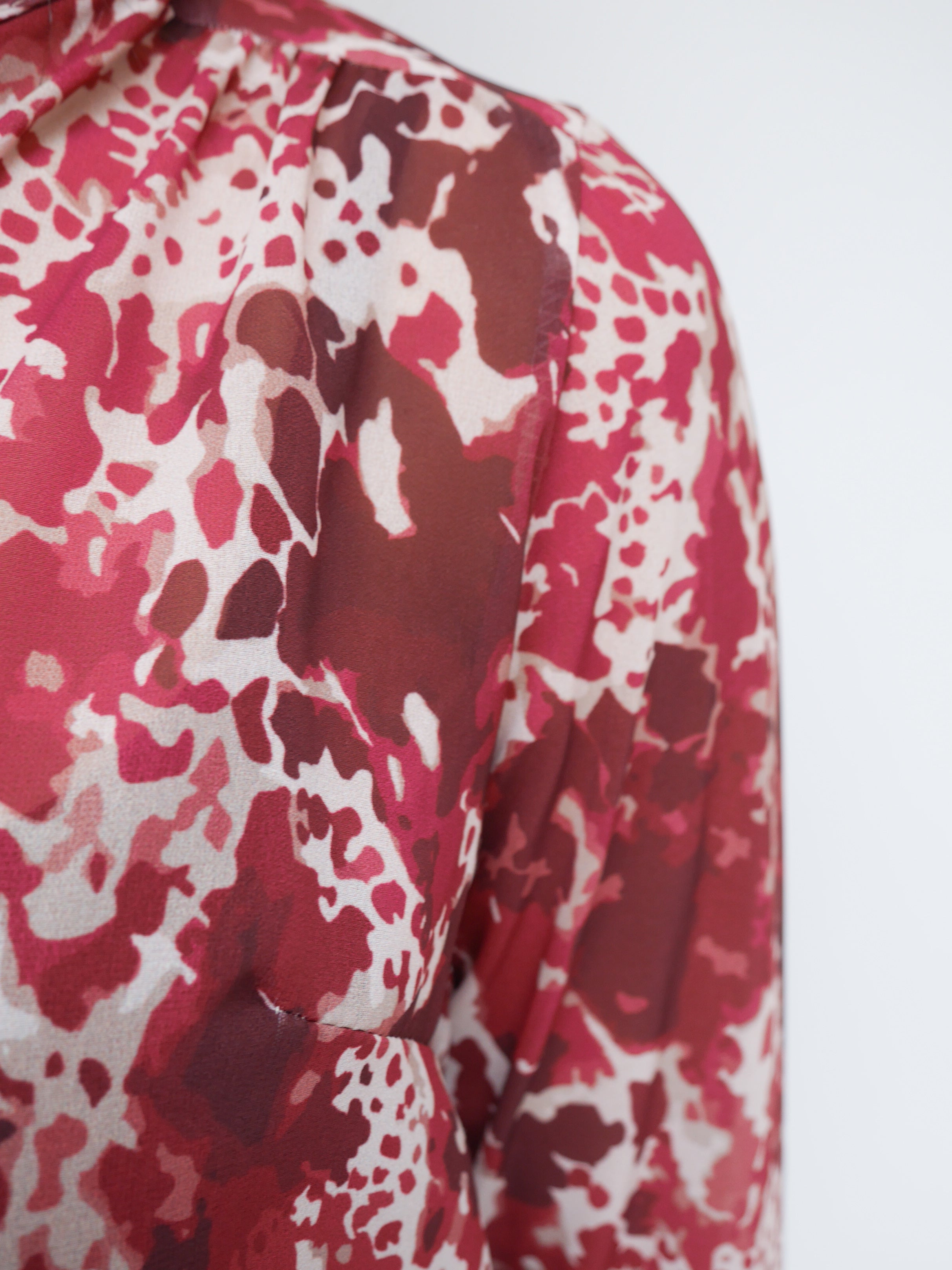 Anika Blouse Bordo