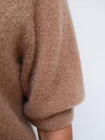 Sadie Alpaca Cardigan Camel
