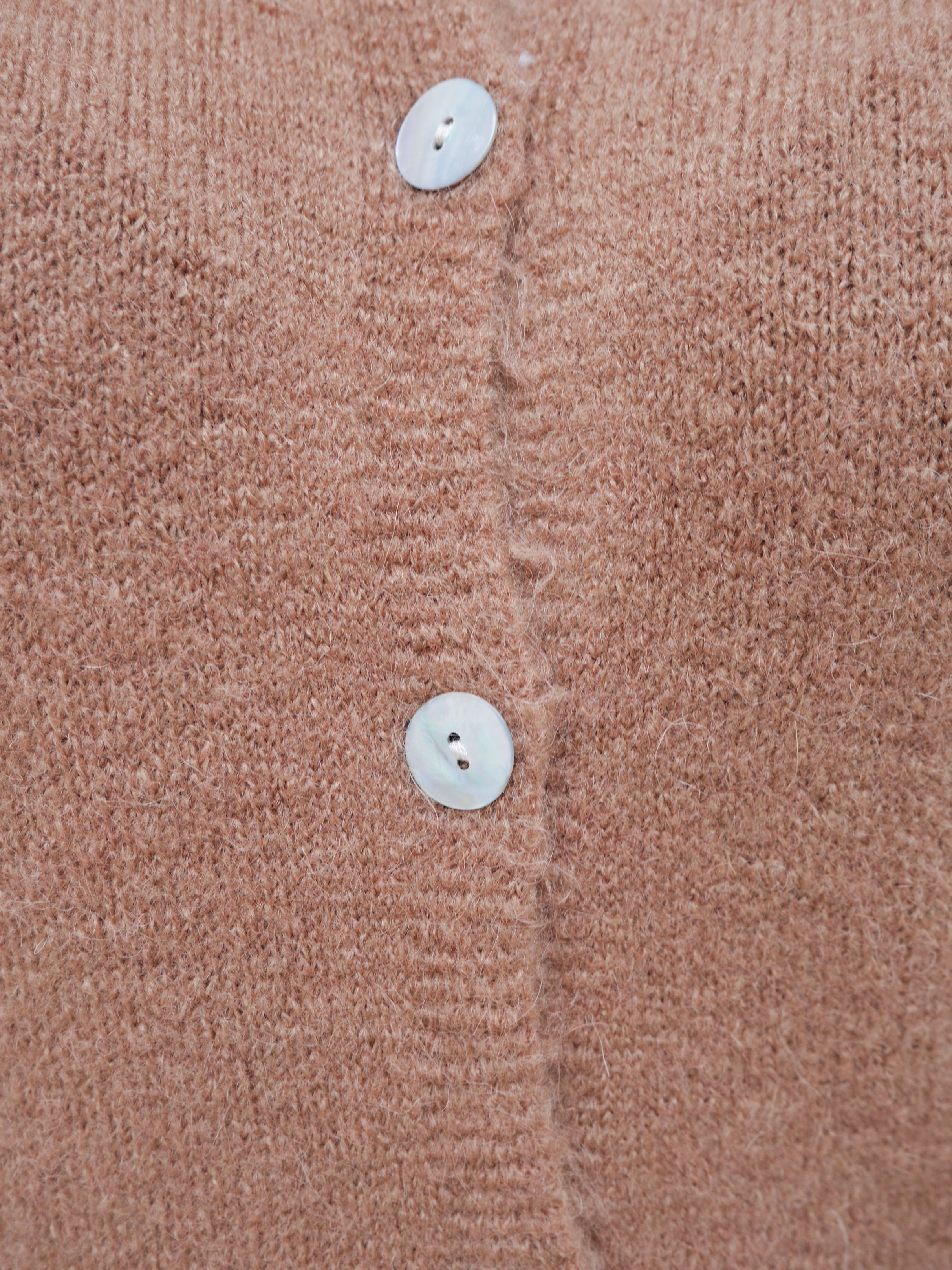 Sadie Alpaca Cardigan Camel
