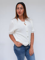 Sadie Alpaca Cardigan Ivory