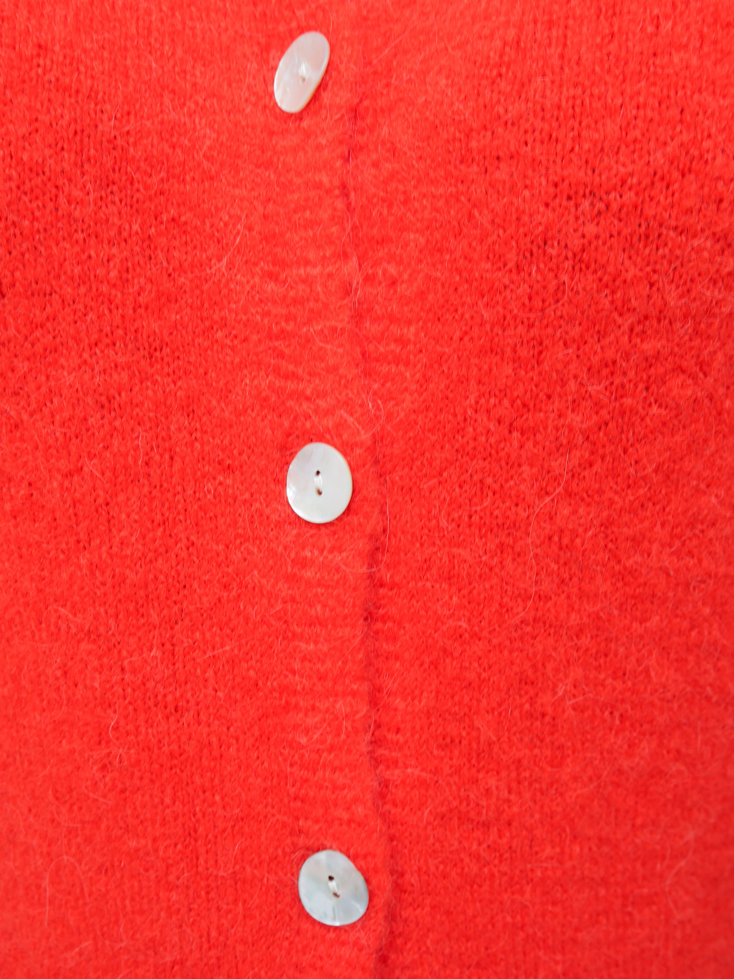 Sadie Alpaca Cardigan Burnt Orange