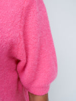 Sadie Alpaca Cardigan Hot Pink