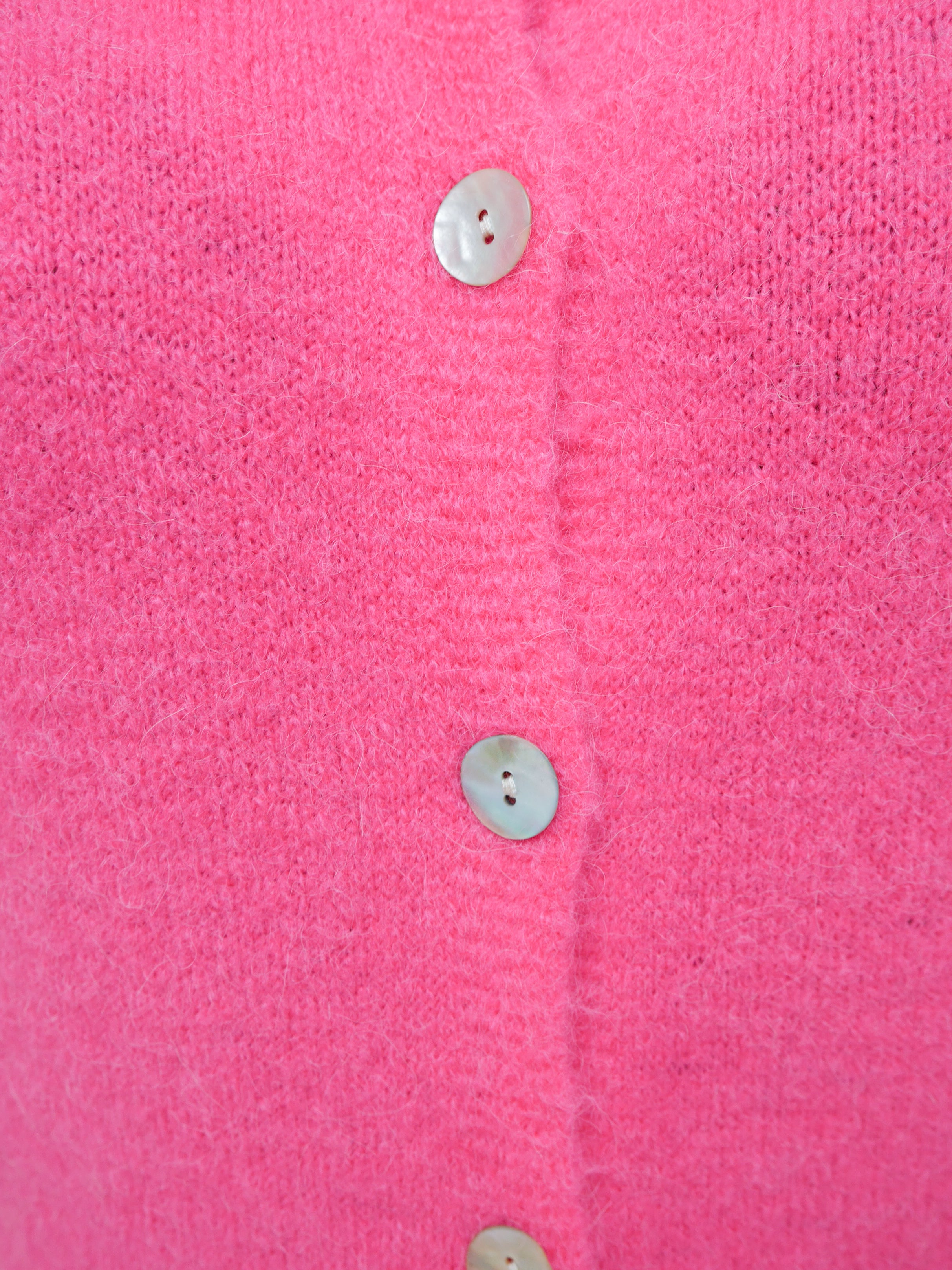 Sadie Alpaca Cardigan Hot Pink