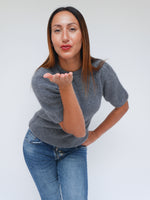 Ellen Alpaca Knit Grey