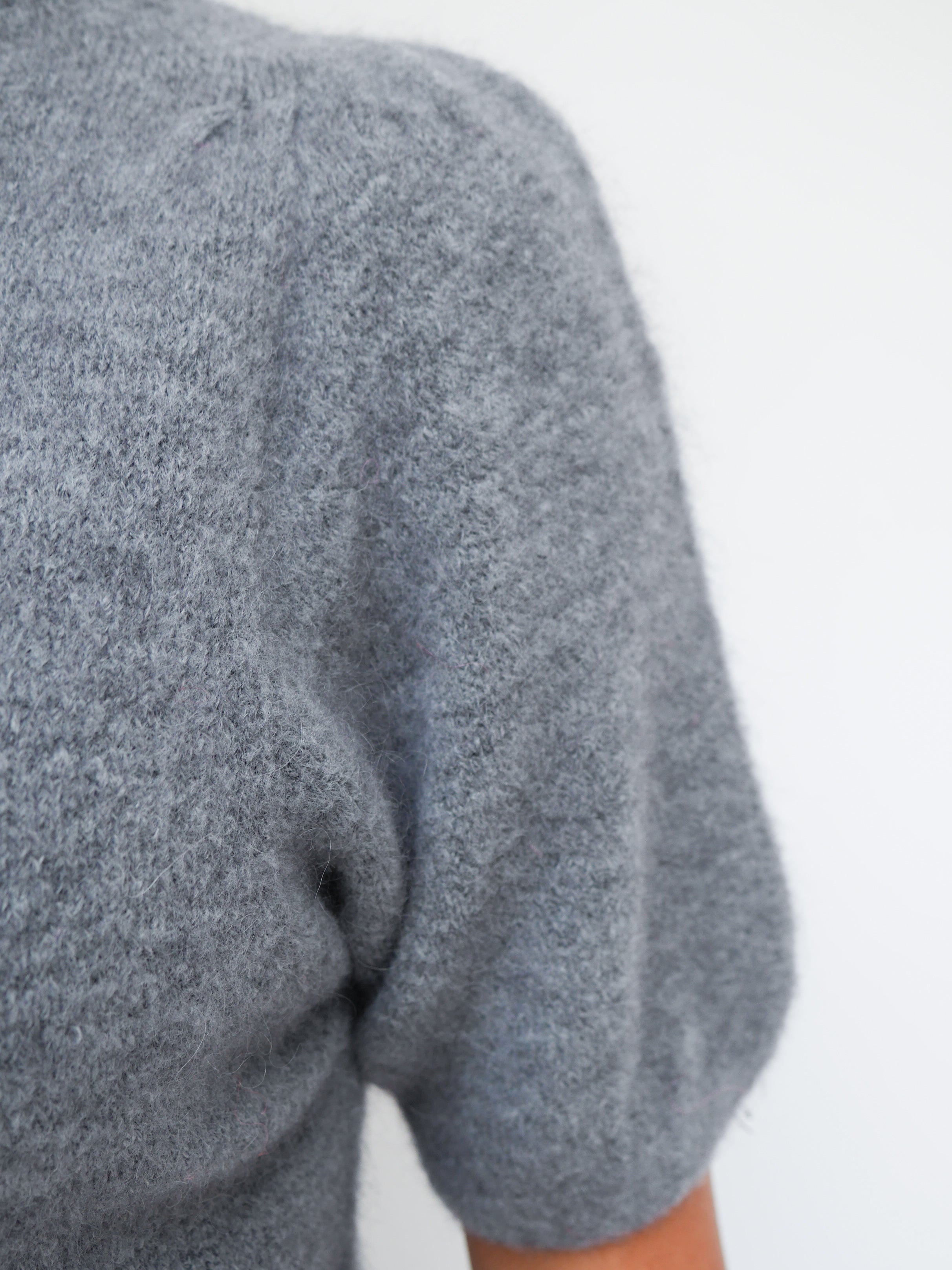Ellen Alpaca Knit Grey