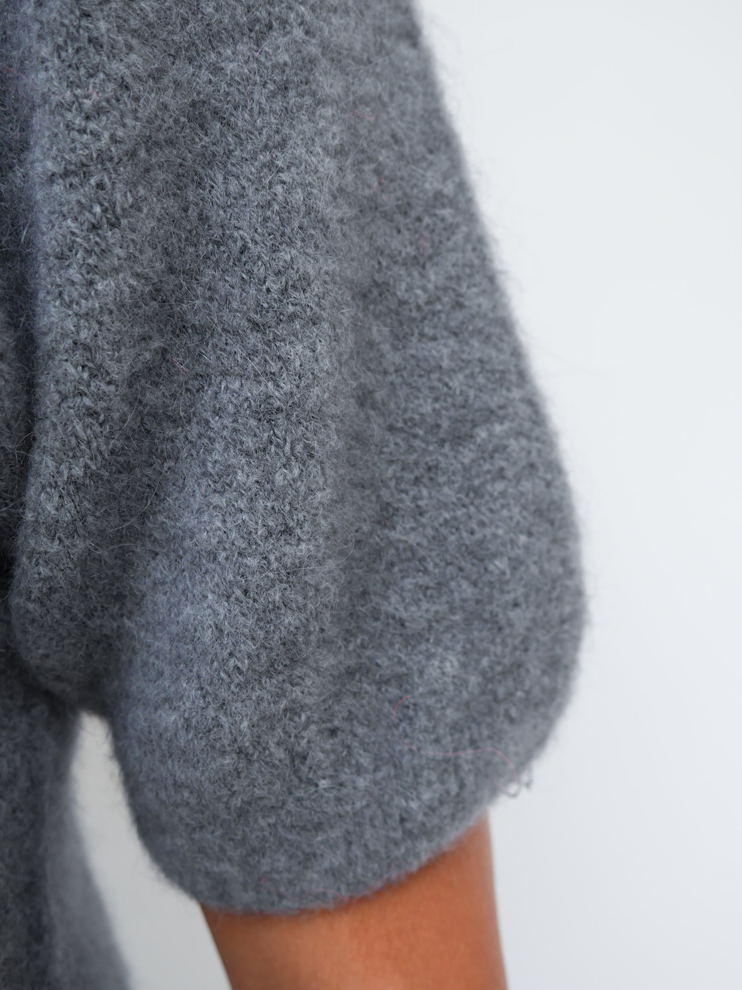 Ellen Alpaca Knit Grey