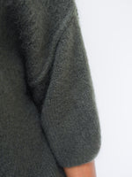 Abi Knit Mohair Forest Green
