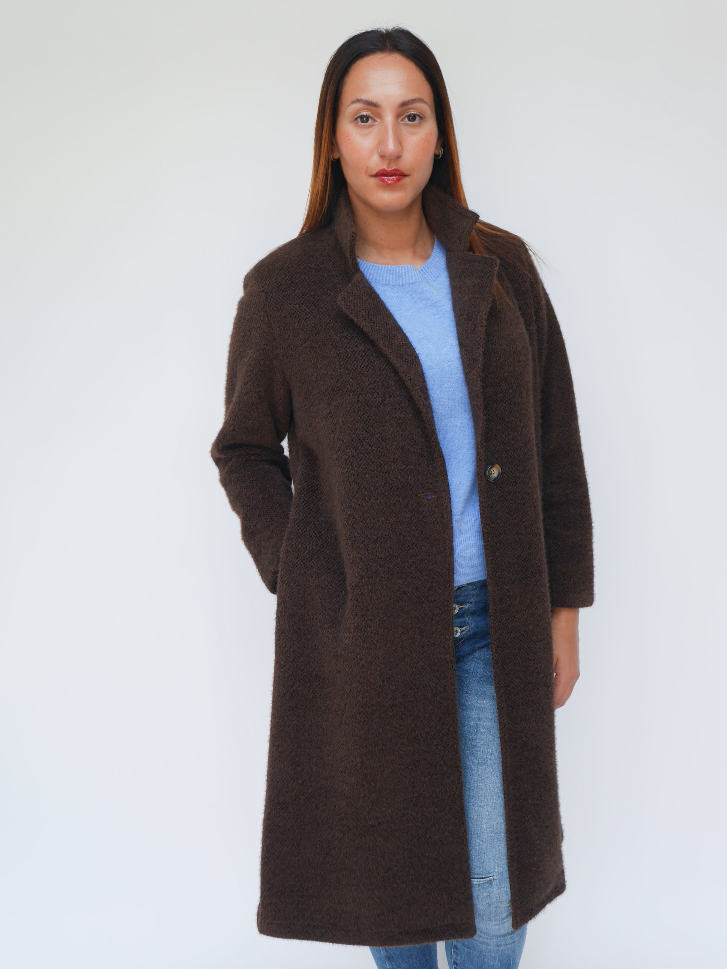 Helena Coat Chocolate