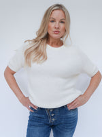 Nina Alpaca Knit Ivory
