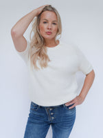 Nina Alpaca Knit Ivory