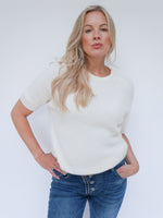 Nina Alpaca Knit Ivory