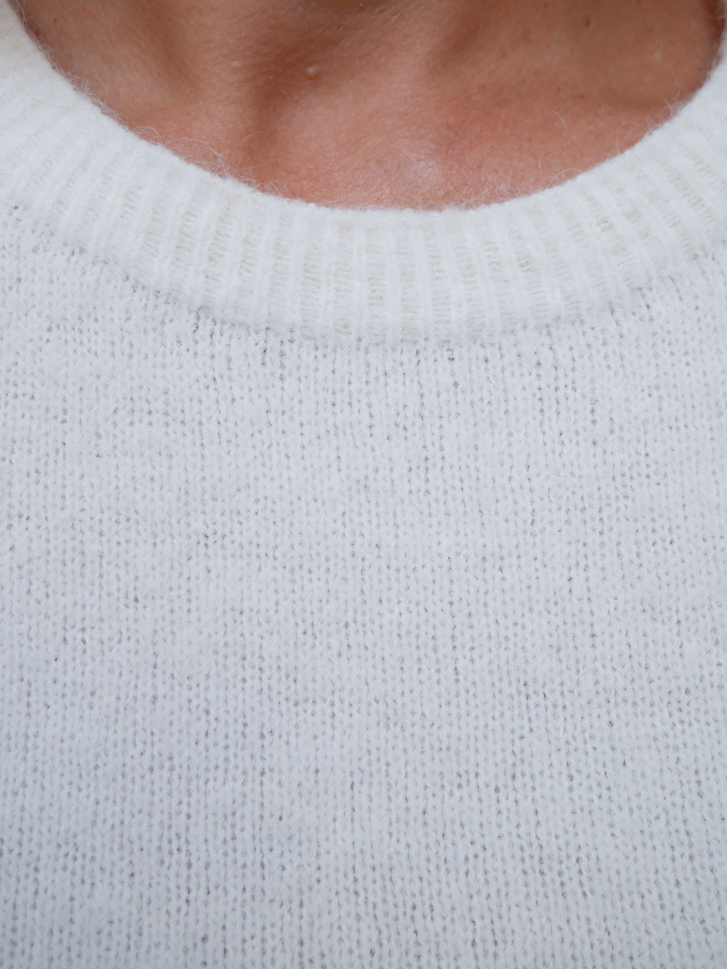 Nina Alpaca Knit Ivory