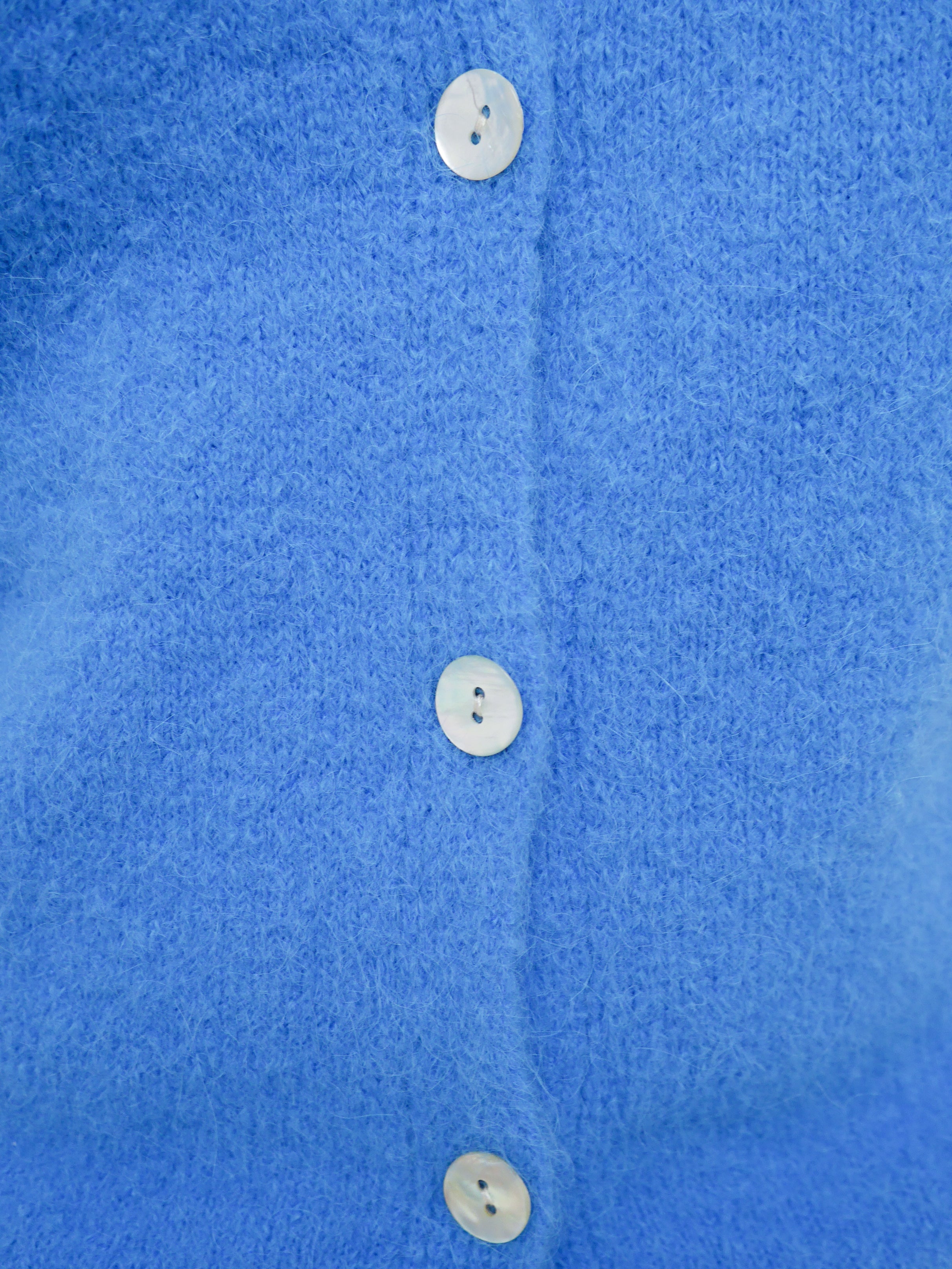 Abbie Alpaca Cardigan Cobalt Blue