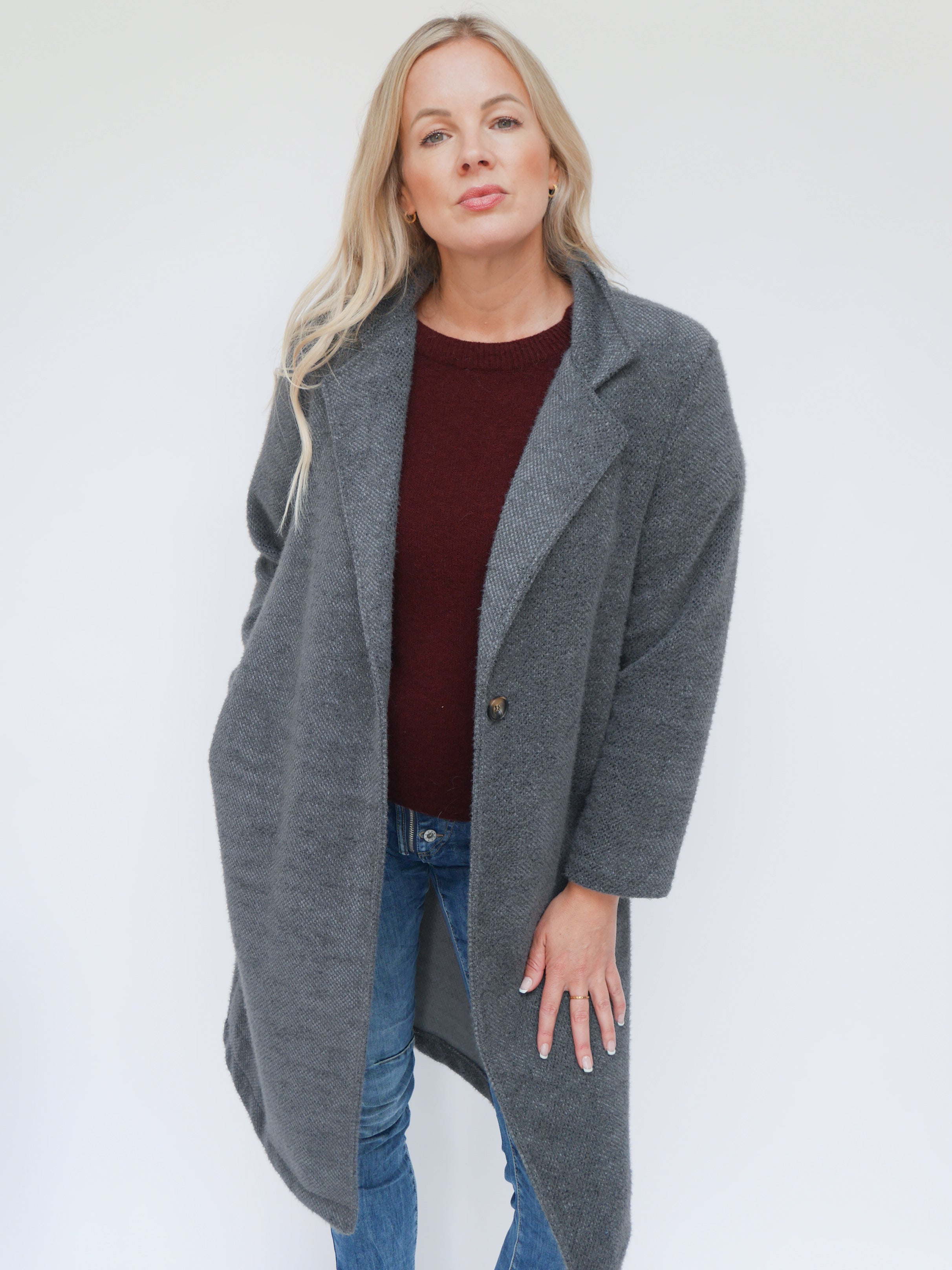 Helena Coat Grey
