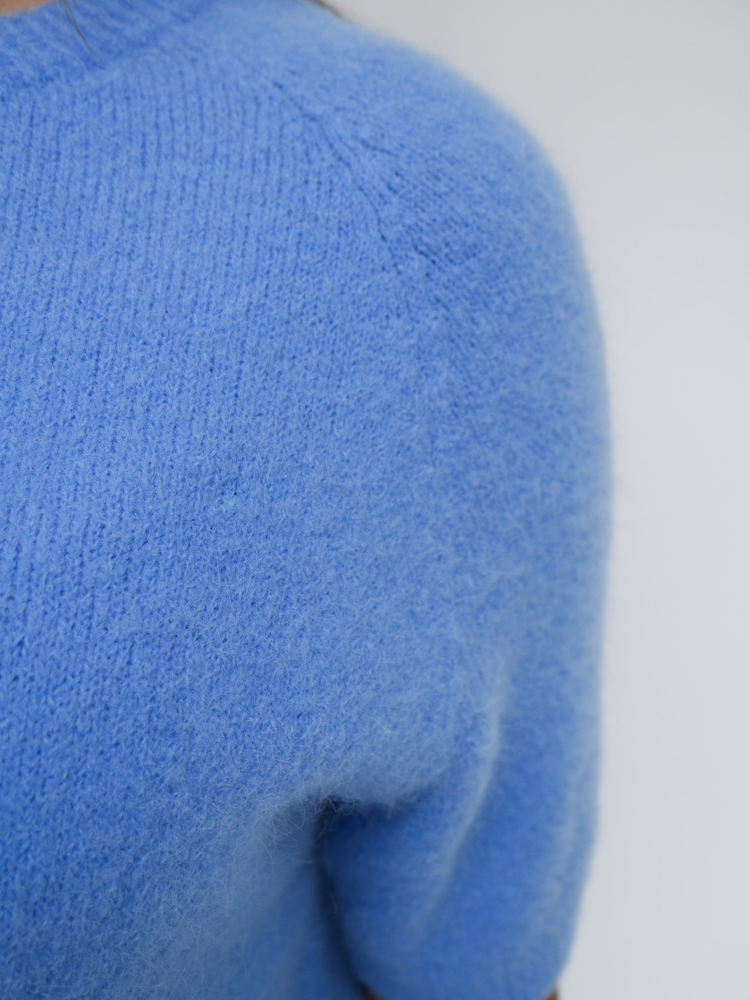 Nina Alpaca Knit French Blue
