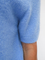 Nina Alpaca Knit French Blue