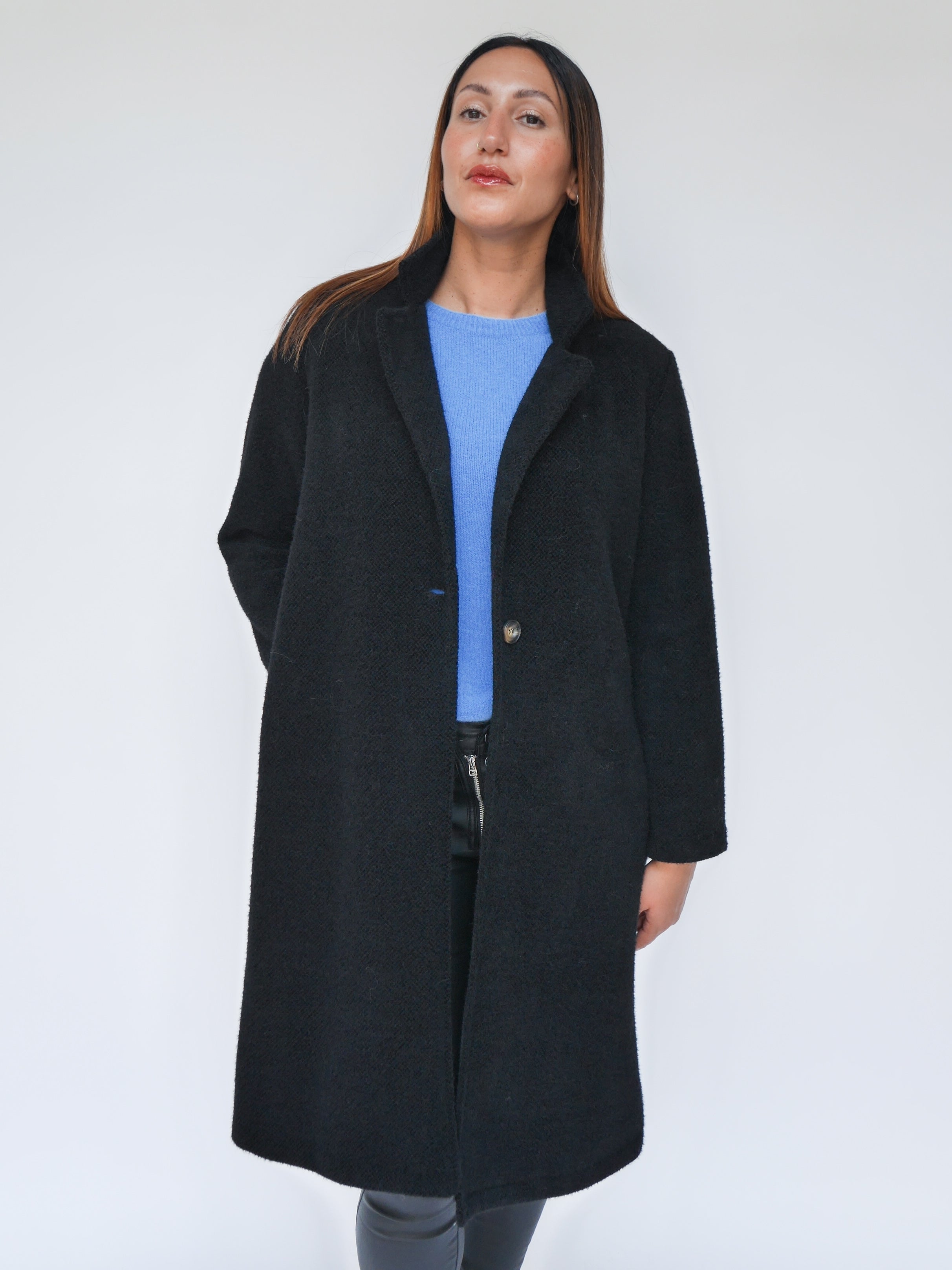 Helena Coat Black