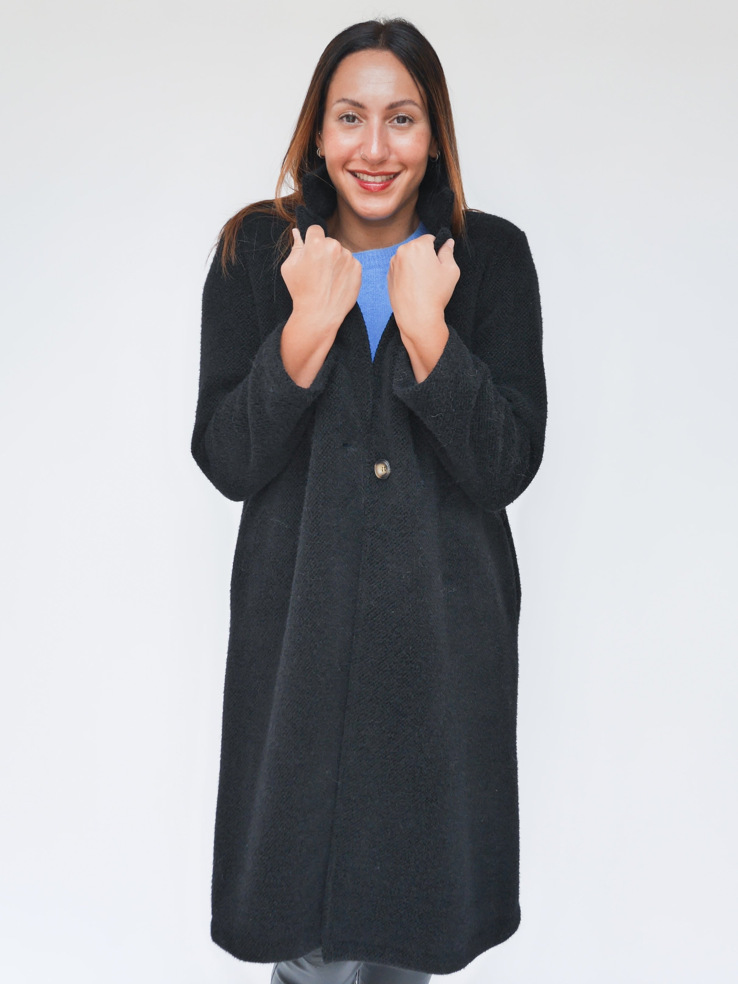 Helena Coat Black