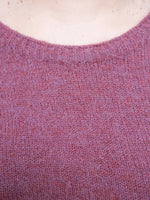 Hattie Alpaca Knit Bordo