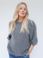 Hattie Alpaca Knit Grey