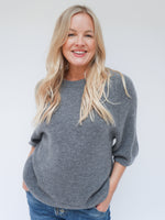 Hattie Alpaca Knit Grey