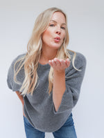 Hattie Alpaca Knit Grey