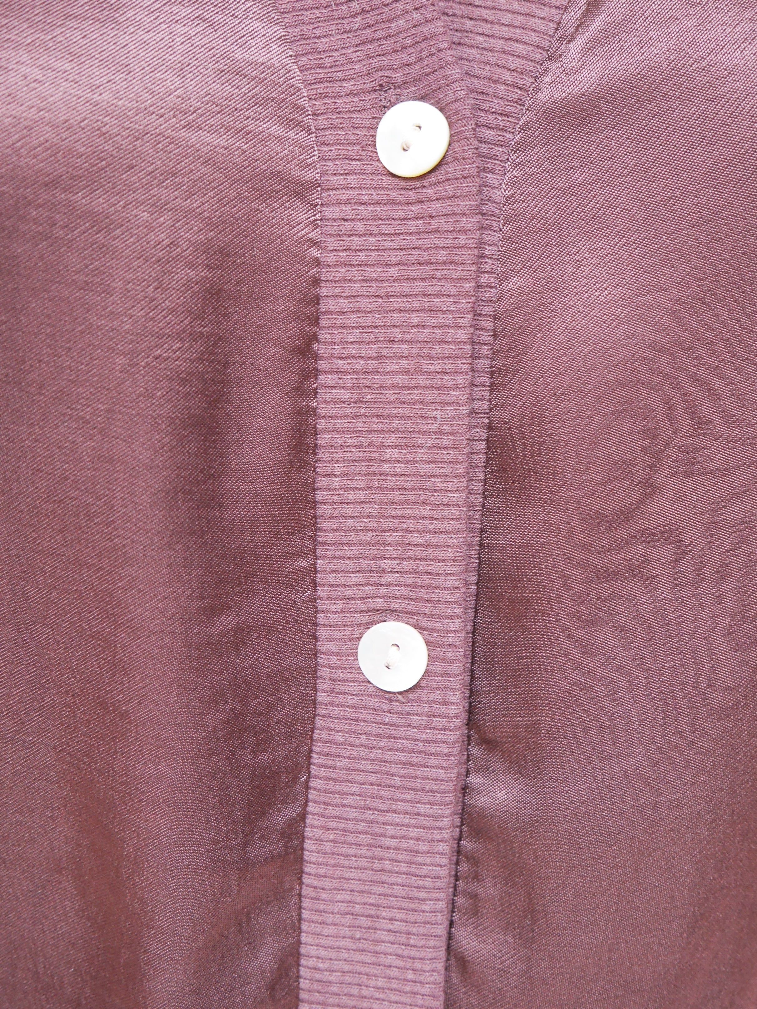 Libby Silk Jacket Plum