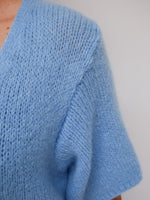 Grace Mohair Cardigan French Blue