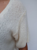 Grace Mohair Cardigan Ivory