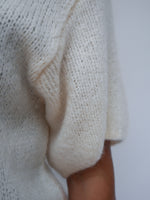 Grace Mohair Cardigan Ivory