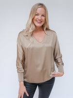 Leonie Blouse Camel