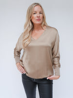 Leonie Blouse Camel