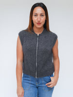 Tilly Mohair Tank Charcoal