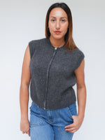Tilly Mohair Tank Charcoal