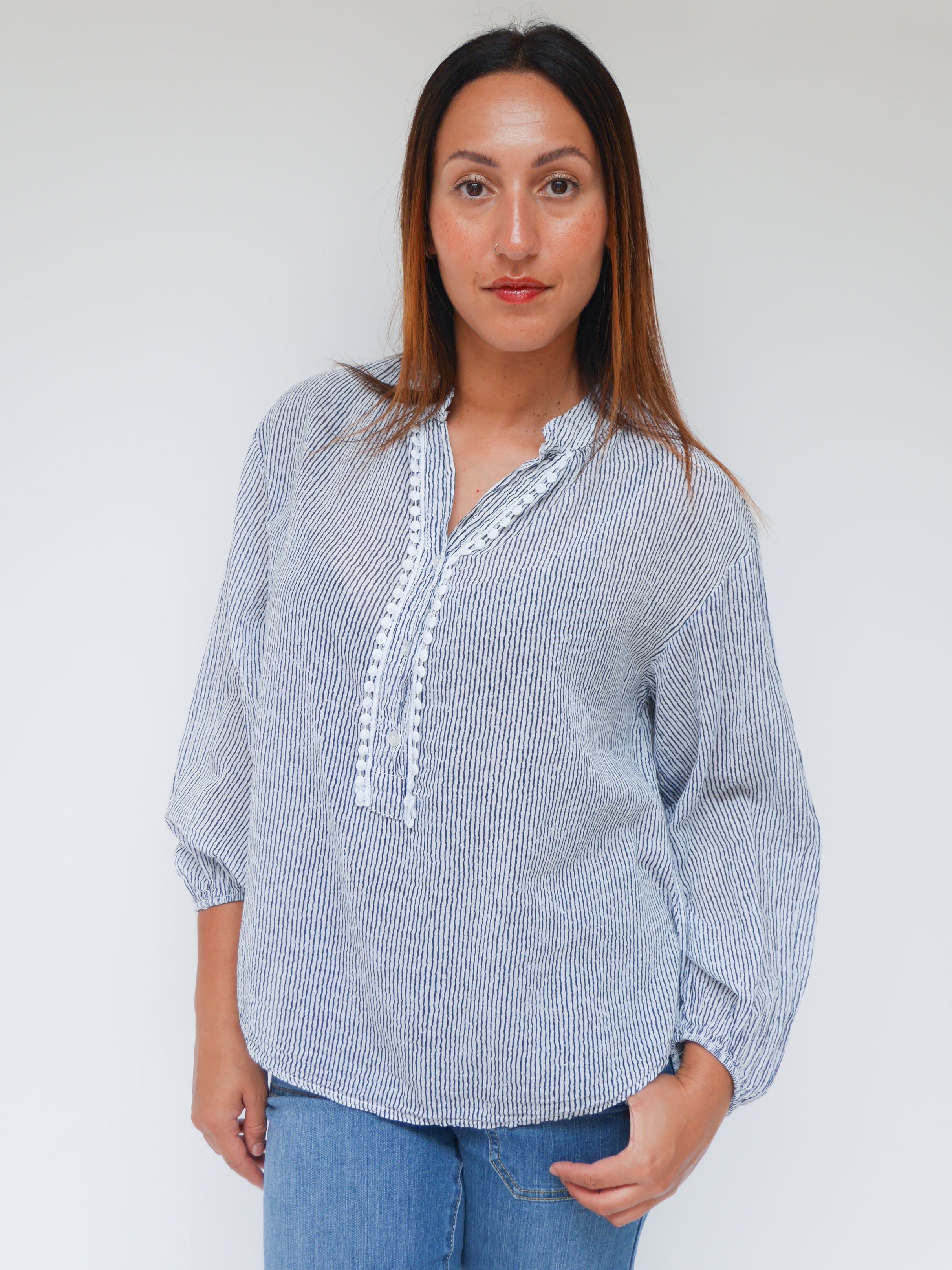 Katie Blouse Blue