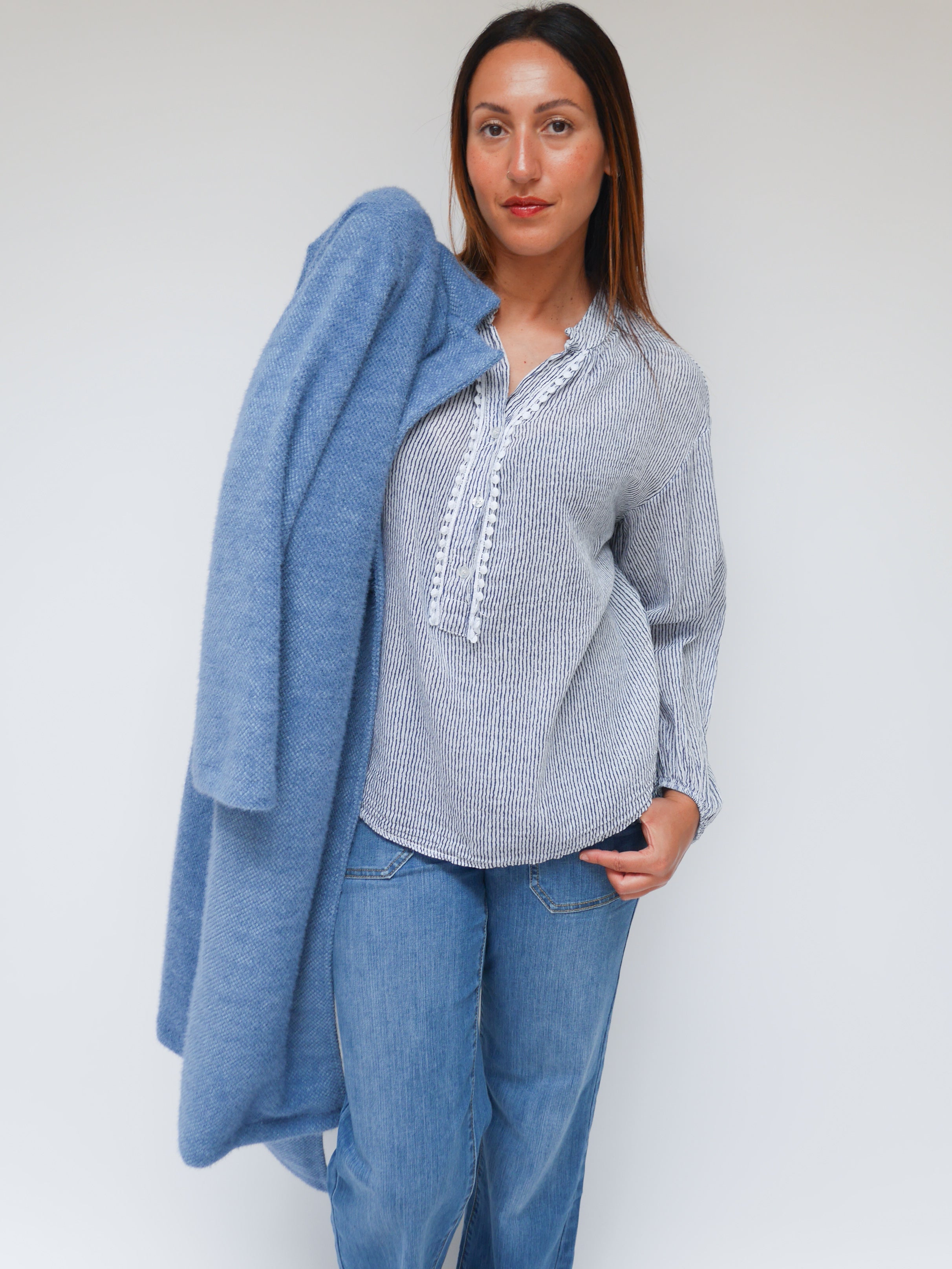 Katie Blouse Blue