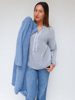 Helena Coat French Blue