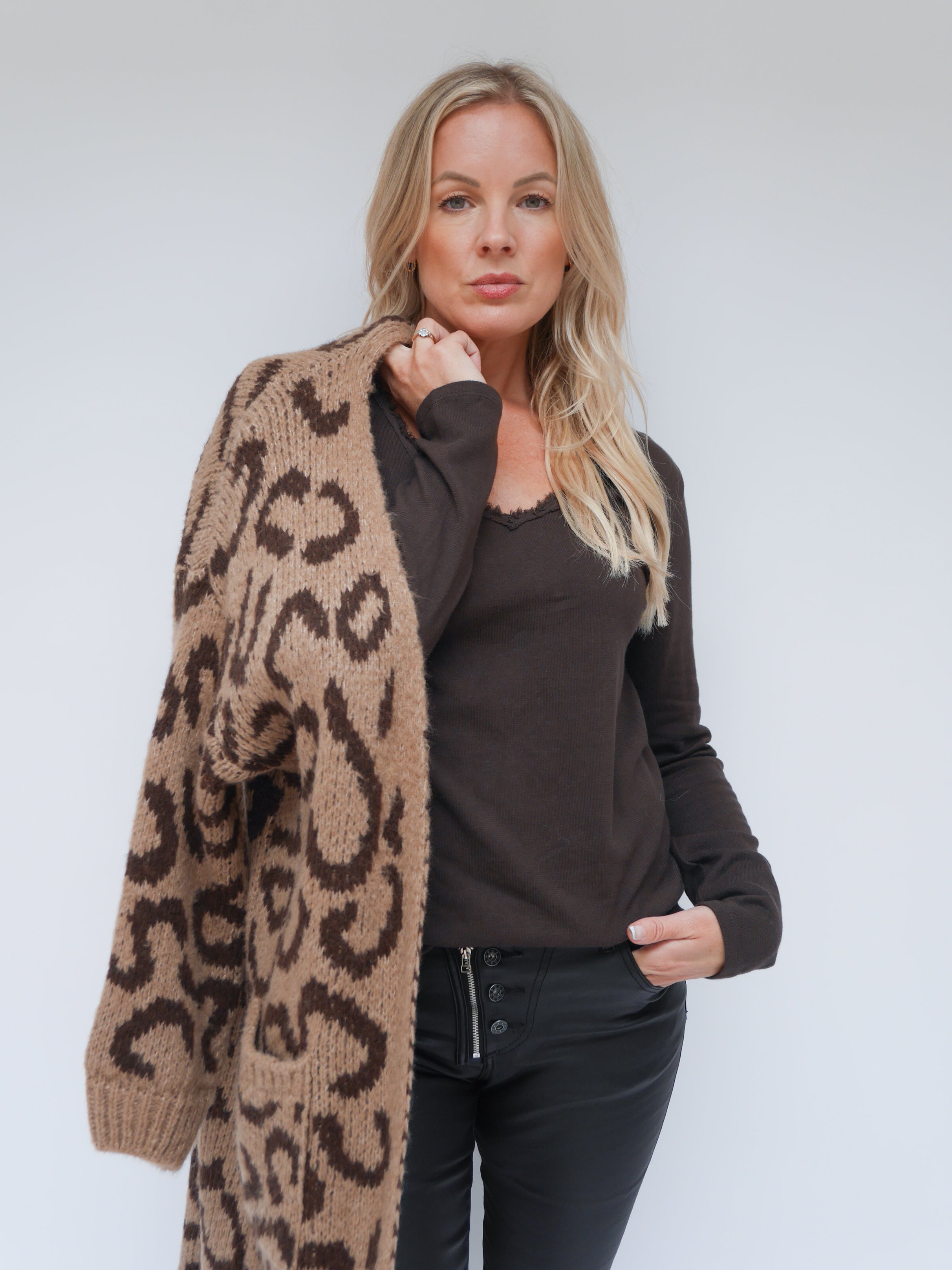 Lexi Leopard Cardigan