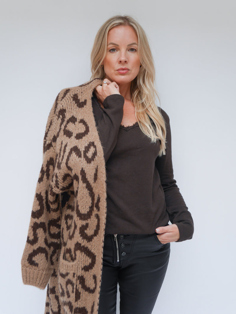 Lexi Leopard Cardigan