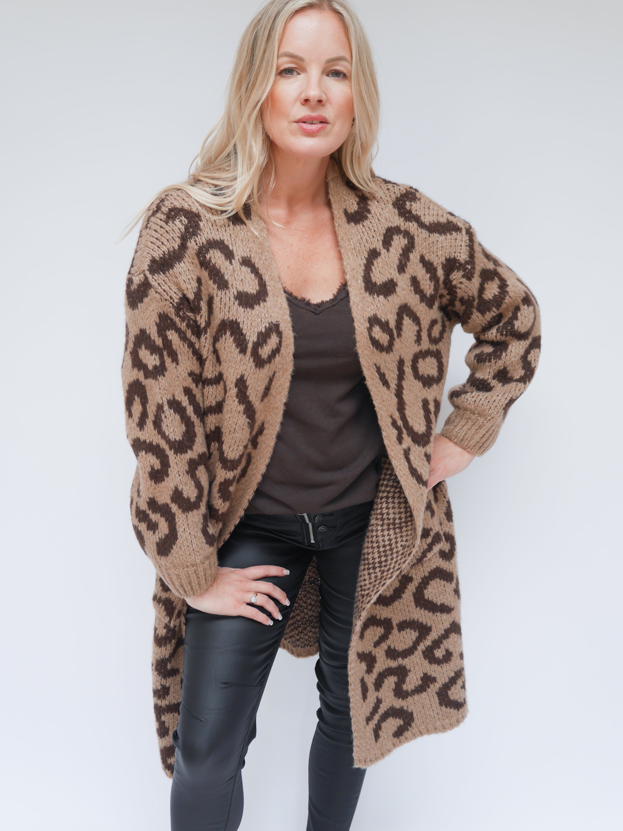 Lexi Leopard Cardigan