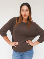 Maddie Alpaca Knit Chocolate